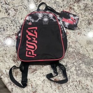 Puma Mini Backpack Black/Pink
